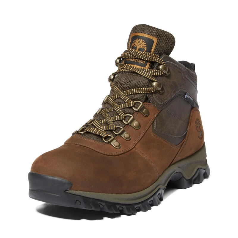 Timberland Men's Mt. Maddsen Mid Leather Wp Hiking Boot, dark brown, 50 EU