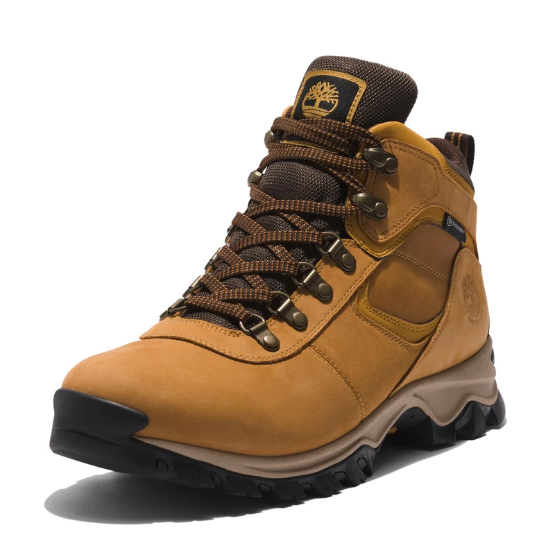 Timberland Men's Mt. Maddsen Mid Leather Wp Hiking Boot, Wheat, 9 UK