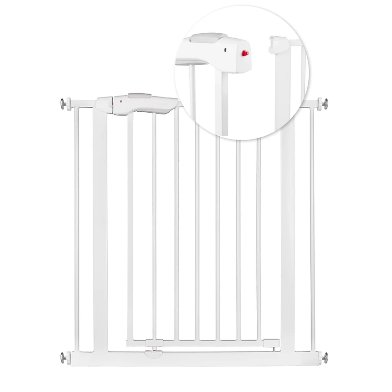 Nukido 718001 Extendable Child Safety Barrier 75-85 cm White - Image 1