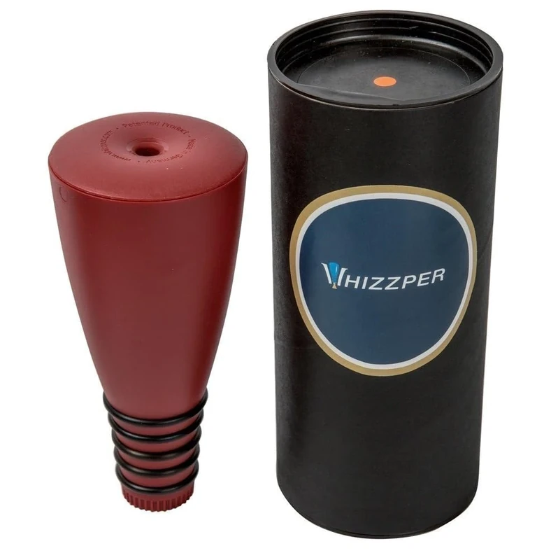 VHIZZPER practice mute trumpet Warm Up Mute colour red - Made in Germany