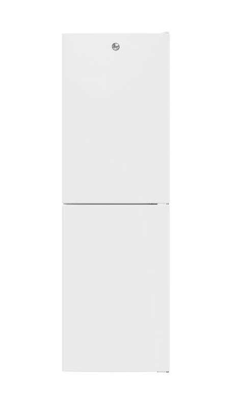 Hoover H-FRIDGE 300 Freestanding Fridge Freezer 50/50, 2 Doors, Low Frost Technology, E Class, 252L Total Capacity, Internal Display, Integrated Handle, White, 54.5x55x176 cm - HOCT3L517EWK-1
