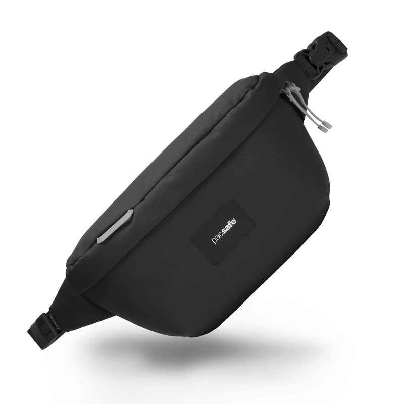 Pacsafe Unisex-Adult Go Anti Theft Sling Pack, Jet Black, One Size