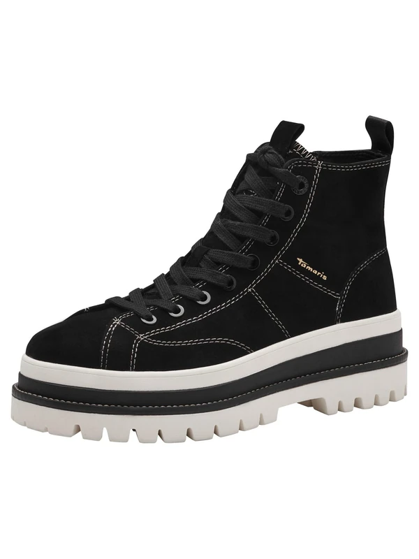 Tamaris Women' 1-25205-43 Fashion Boot, Black, 8 UK