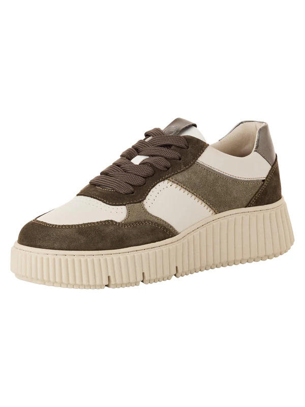 Tamaris Adult Master Item 1-23771-42/248 248 White, Olive Combined, 6.5 UK