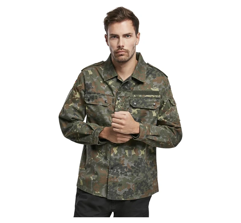 Brandit Men's Bw Field Blouse, Camouflage, XXXXXXL