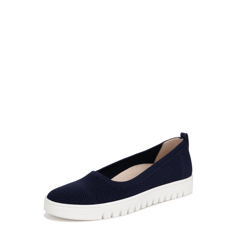 Vionic Women's Uptown Skimmer Knit Ballet Flat - Navy Blue