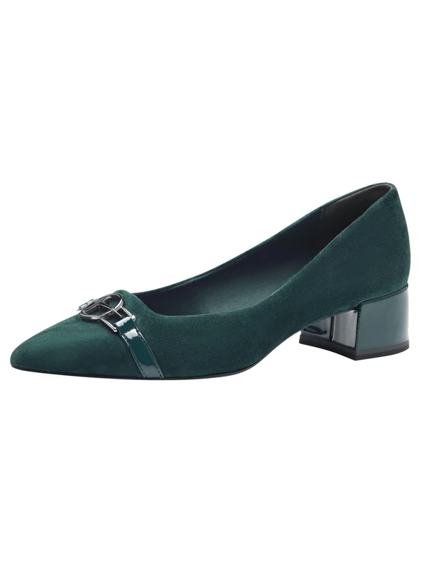 Tamaris Women' 1-22313-43 Pump, Green, 5 UK