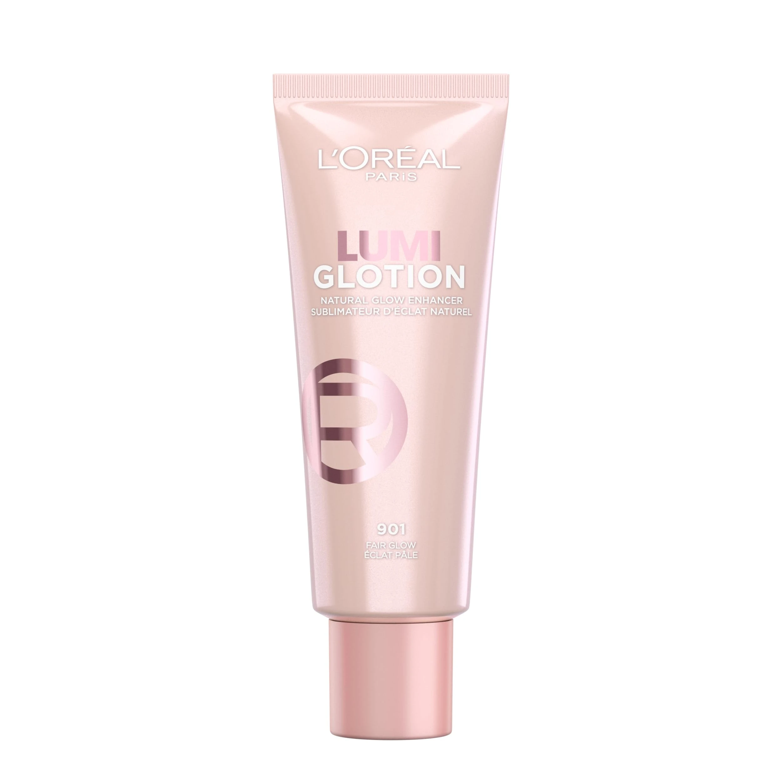 L'Oréal Paris Multi-Use Glow Enhancer, 24h Hydration with Shea Butter and Glycerin, for Face and Body, Paradise Lumi Glotion, Shade 901: Fair Glow, 40 ml