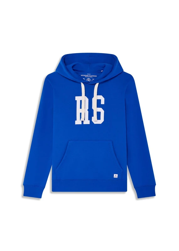 Redskins Men's Squarre Most Hooded Sweatshirt, Royal Blue, M