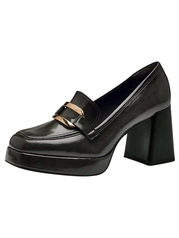 Tamaris Women's Trotteur Block Heel, Olive, 7.5 UK