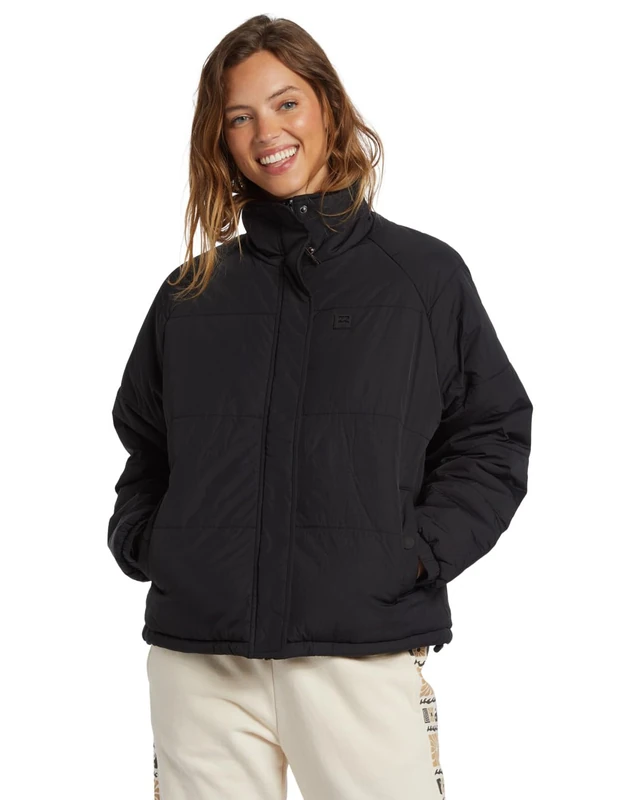 Billabong Jacket HIGH ROUTE PUFFER Women Black S