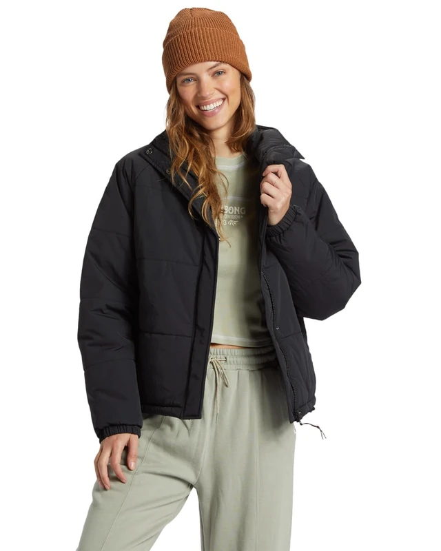 Billabong Jacket HIGH ROUTE PUFFER Women Black M