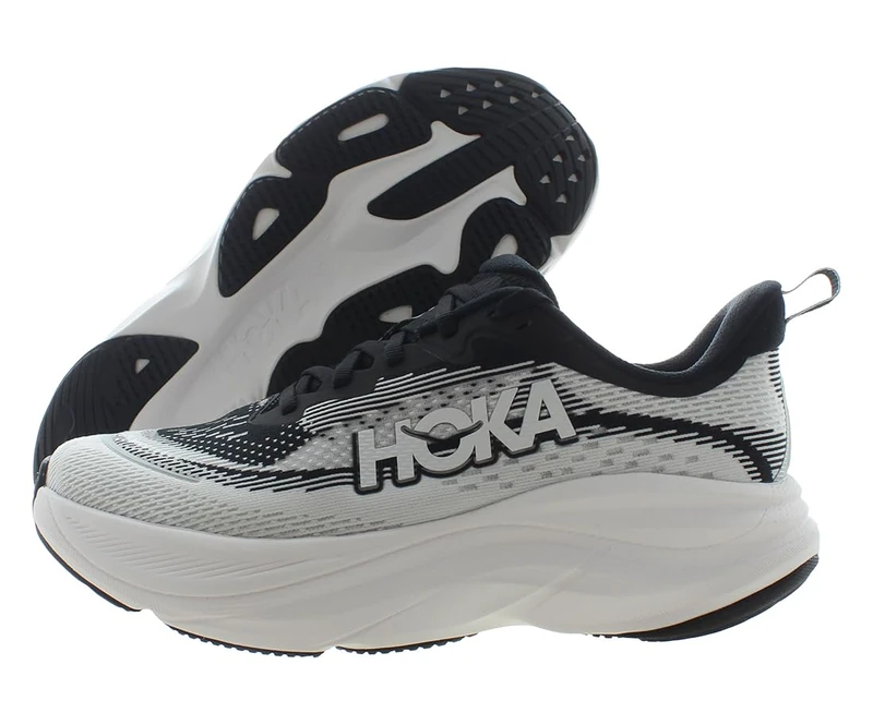 HOKA ONE ONE 1155113-BWHT Skyflow Women Black/White UK 6.5