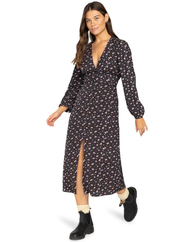 Billabong Dress Cool Night Women Black XS