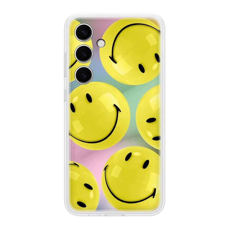 Samsung Galaxy S24+ Plus Flipsuit Phone Case, Included Interactive Card Syncs with Screen, Customize for Different Display Designs, US Version, EF-MS926CYEGUS, Yellow