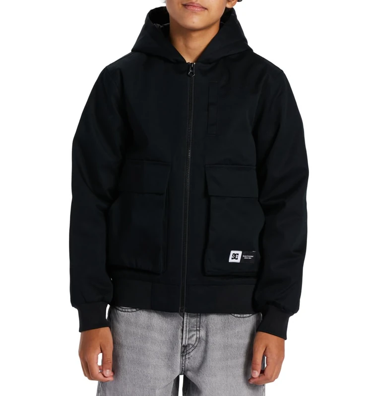 Dcshoes Workwear Jacket ESCALATE PADDED BOY Boys 10-16 Black 12/M - Image 1