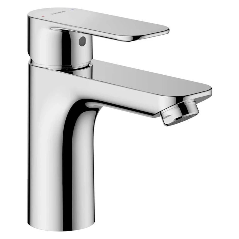 Hansa Basic XL I Single Lever Basin Tap with Temperature and Quantity Limiter | XL for Medium to Large Bathrooms | Brass Bathroom Mixer Tap | Tap
