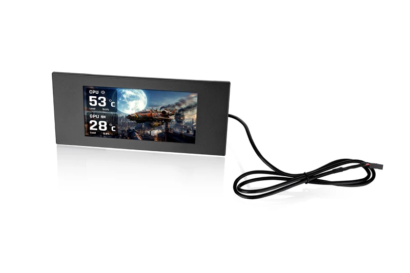 Thermaltake 6.0" LCD Screen Kit for View 600 TG | Black