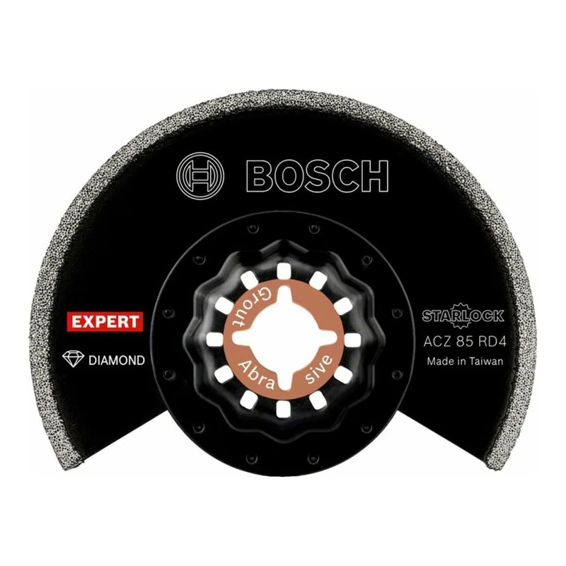 Bosch Expert ACZ 85 RD4 Starlock Oscillating Multi Tool Abrasive and Grout Segment Saw Blade 85mm Pack of 10