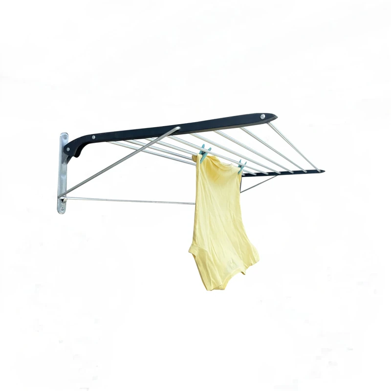 TARRÉS Folding Wall Drying Rack, Aluminium, Grey, Grande