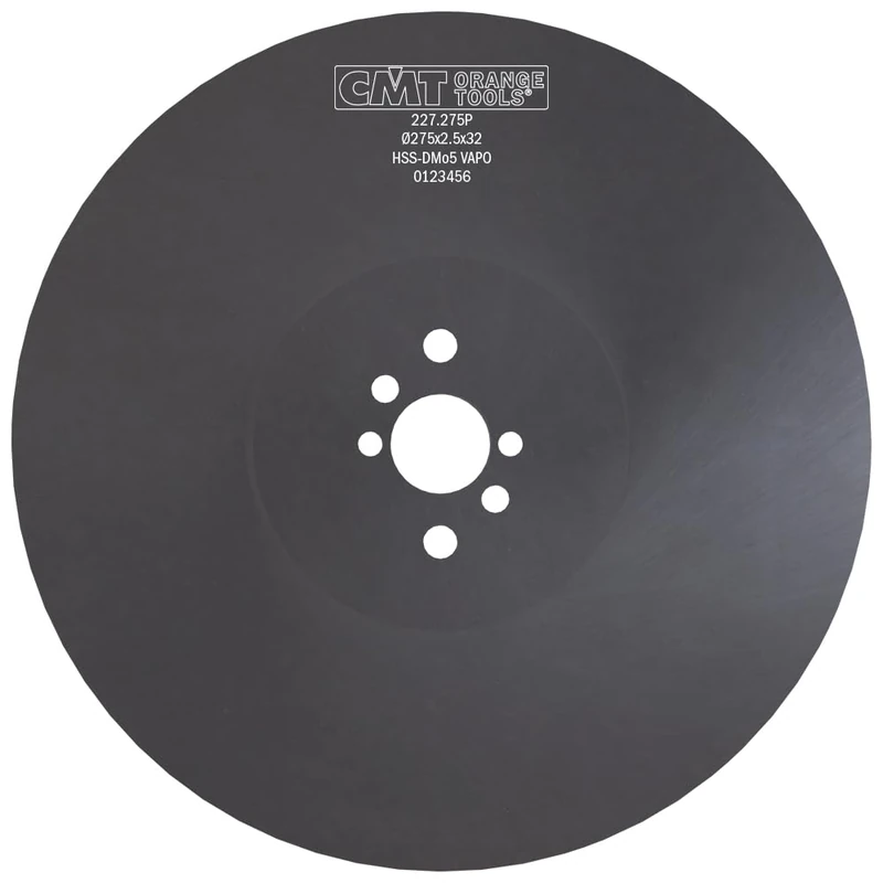 CMT 227.275P - SAW BLADE FERROUS – NO SHARP HSS VAPO 275x2.5x32