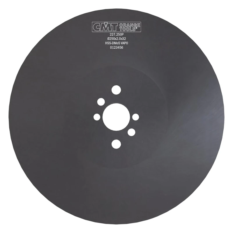 CMT 227.250P - Saw Blade Ferrous – NO Sharp HSS VAPO 250x2.0x32 - Image 1