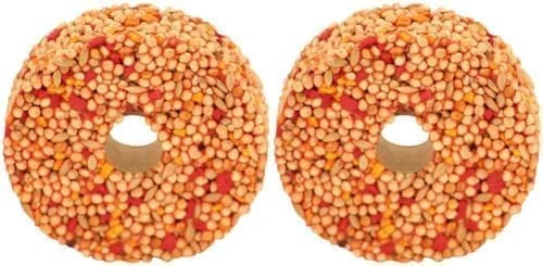 Johnsons Treat 2 Eat Honey Ring for Budgies (Pack of 2)