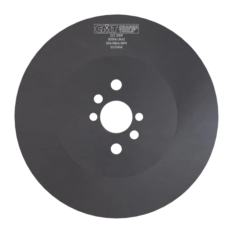 CMT 227.200P - Saw Blade Ferrous HSS VAPO 200x1.8x32 -NO Sharp- - Image 1