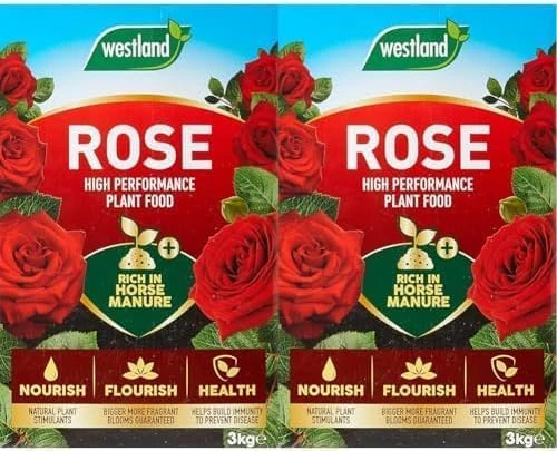 Westland Enriched Rose Food 3kg x2 - Horse Manure Plant Stimulant