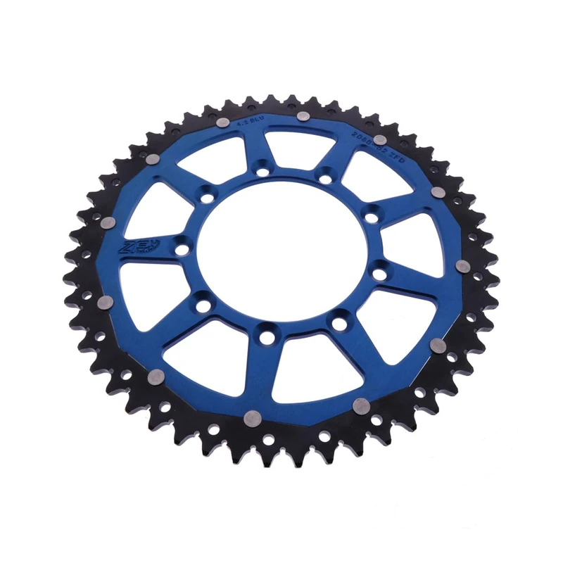 ZF Kettenrad Dual 52Z Teilung 520 Blue