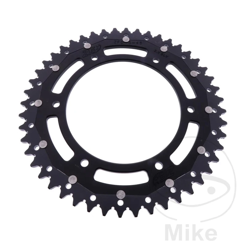 ZF Kettenrad Dual 48Z Teilung 520 Black
