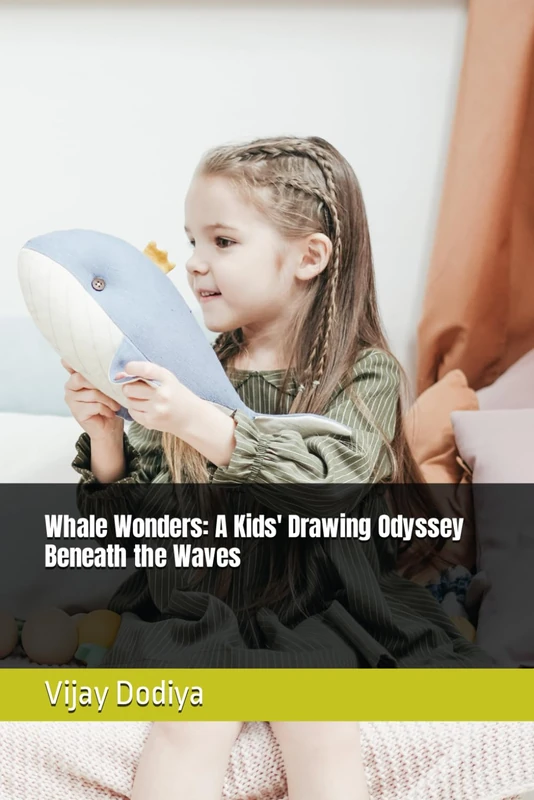 Whale Wonders: A Kids' Drawing Odyssey Beneath the Waves