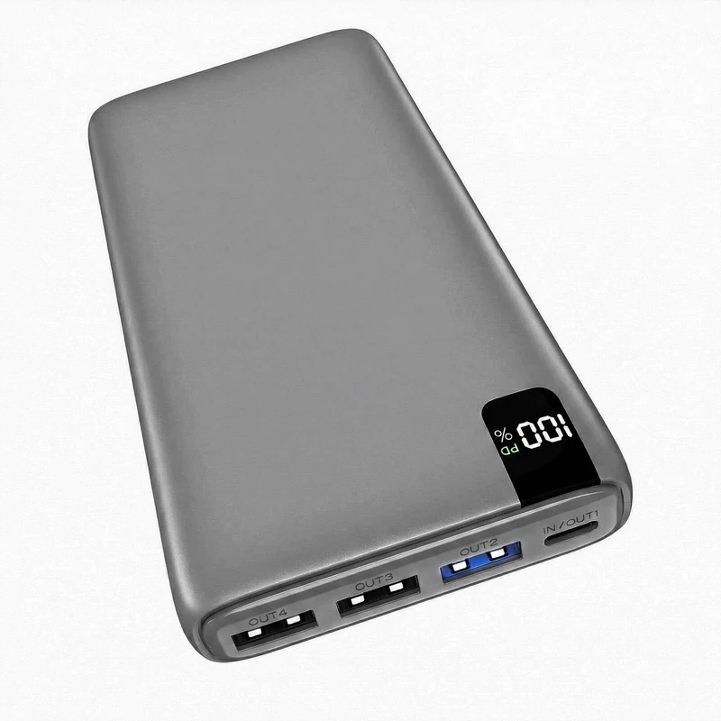 A ADDTOP Portable Charger, 20000mAh Power Bank Fast Charging with PD 3.0 QC 4.0 USB C Input & Output, Battery Pack for iPhone 16/15/14/13, Samsung Galaxy, iPad