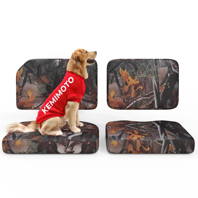 KEMIMOTO Seat Covers Camo Compatible with Kubota RTV X900, RTV X1100, RTV X1120D and 1140 2014-2021, Compatible with Kubota Sidekick RTV-XG850