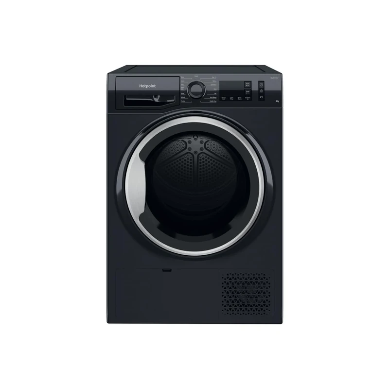 Hotpoint Crease Care 9kg Freetstanding Heat Pump Tumble Dryer - Black