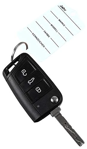 EICHNER Key fob pendant white brand - Image 1