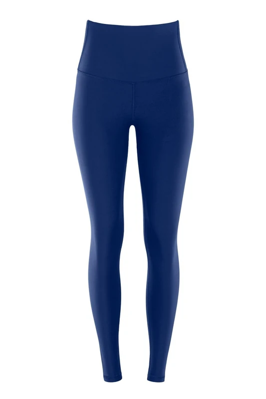 WINSHAPE Women's Functional Comfort Tights Hwl117c High Waist Leggings, Dark Blue, L