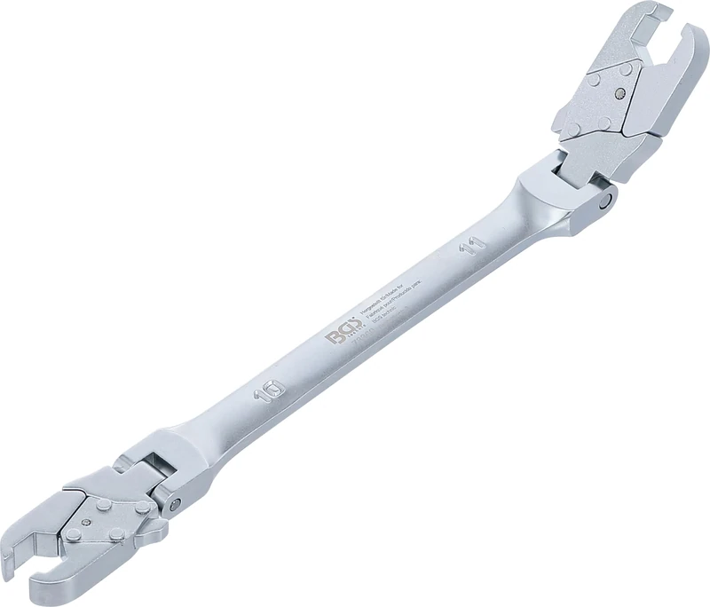 BGS 73360 | Brake Pipe Wrench with Ratcheting Function | 10 x 11 mm