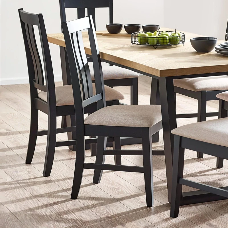 Julian Bowen Set Of 2 Hilton Dining Chairs