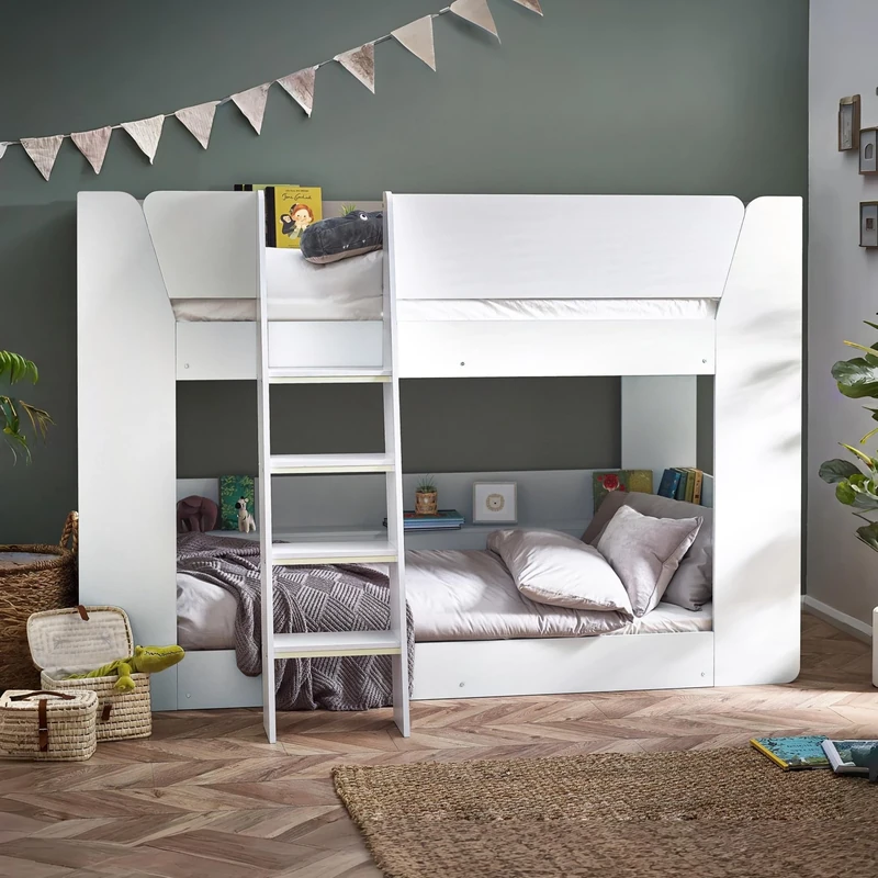 Julian Bowen Parsec Bunk Bed All White