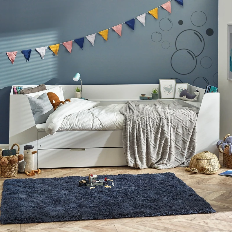 Julian Bowen Cyclone Daybed All White