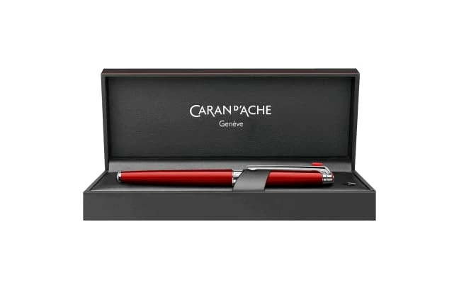 Caran d'Ache Roller Leman Slim Rouge Carmin