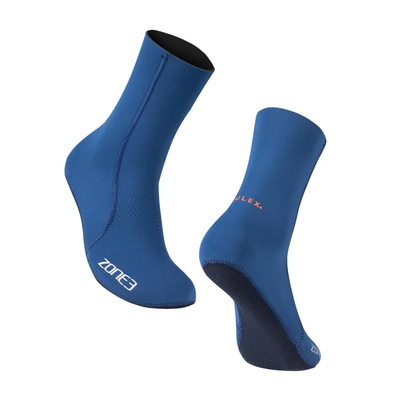 ZONE3 Yulex Swim Socks Made From Natural Rubber Deigned to Provide Warmth For Outdoor Winter Activities/Swimming, Unisex Beach/Water Shoes - Image 1