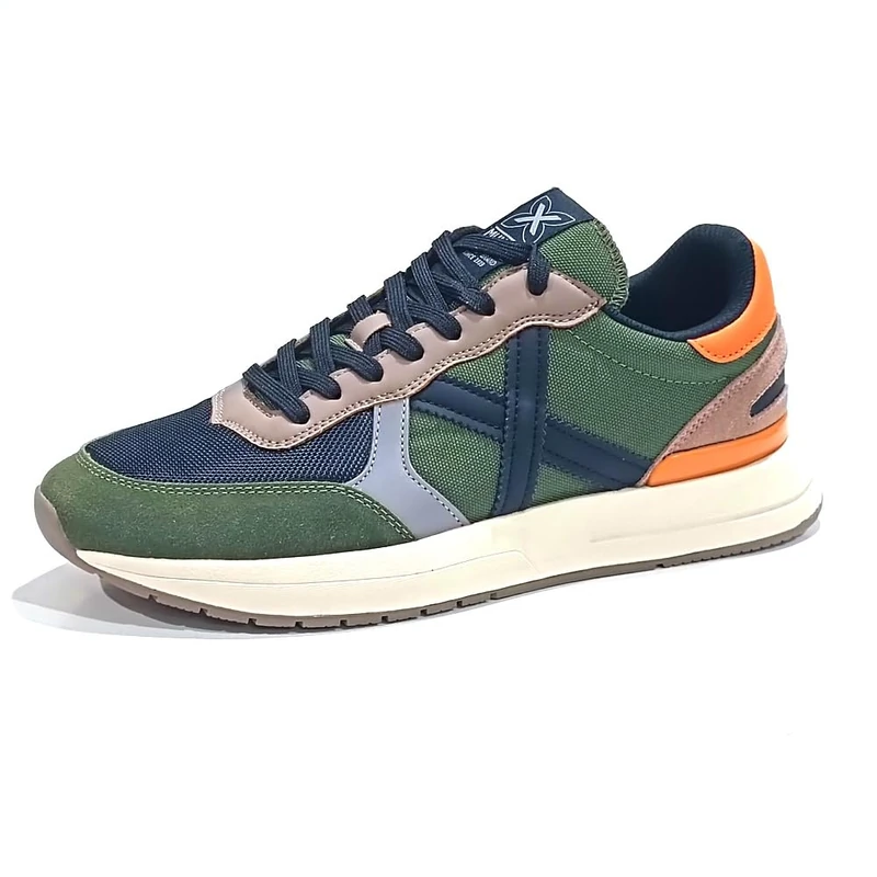 Munich Men's Soon Sneaker, Khaki, 8 UK