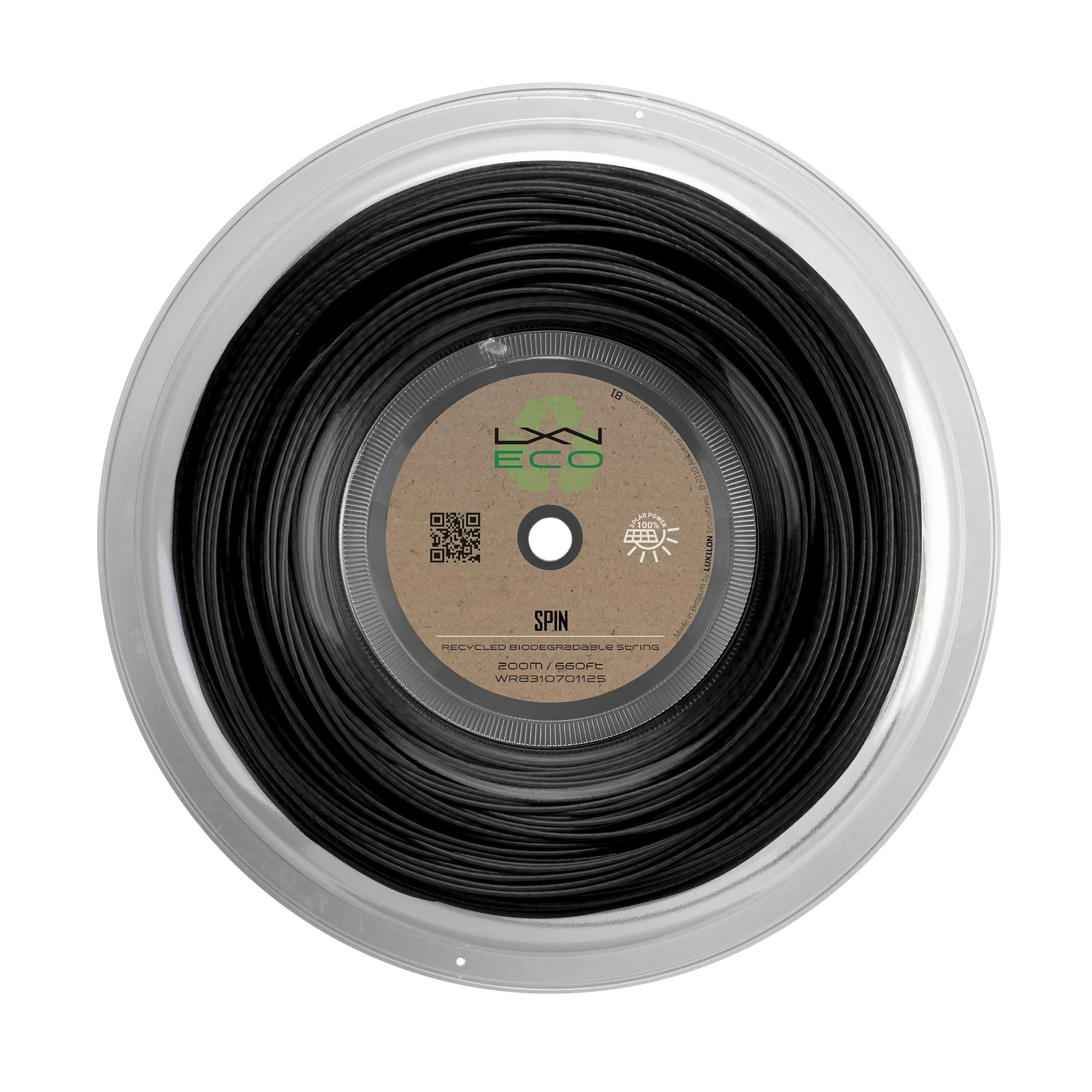 Luxilon Tennis String Eco Spin 125, Fast Ball Return, 98% PET