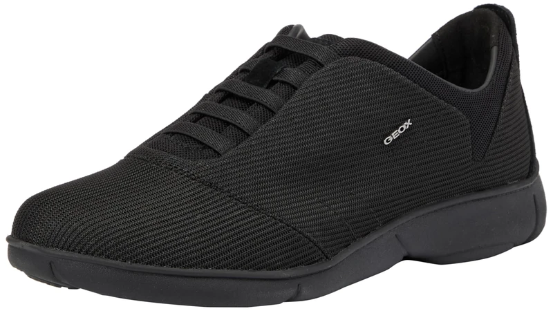 Geox Women's D Nebula 2.0 B Trainers, Black, 3 UK