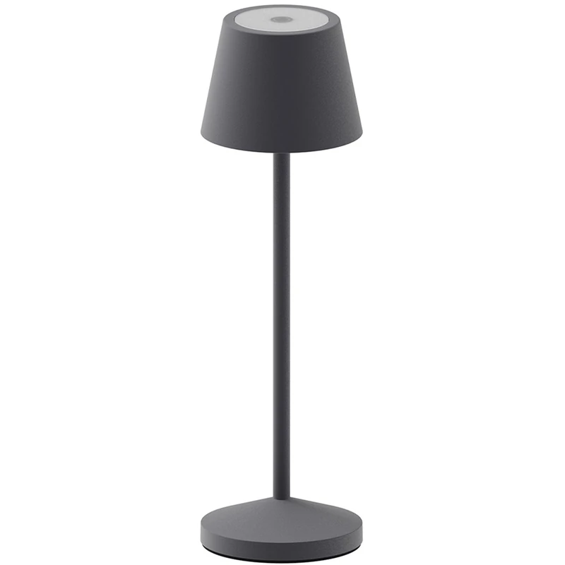 Lumisky Emily Rock Wireless LED Table Lamp Dimmable H25 cm, Anthracite Grey
