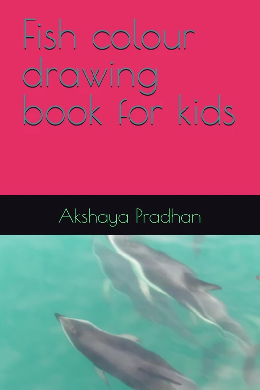 Fish colour drawing book for kids