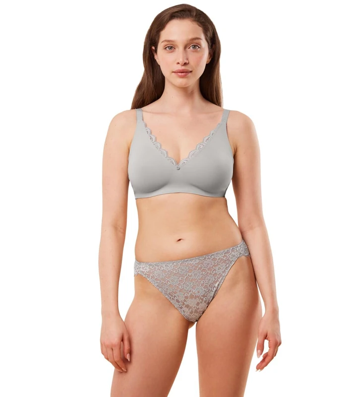 Triumph Women's Amourette N01 Bra, Silent Grey,