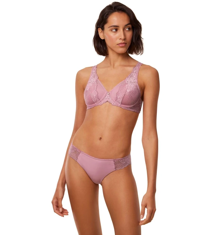 Triumph Wild Peony Florale Wp, Bra Women's, Rosebloom, 38B
